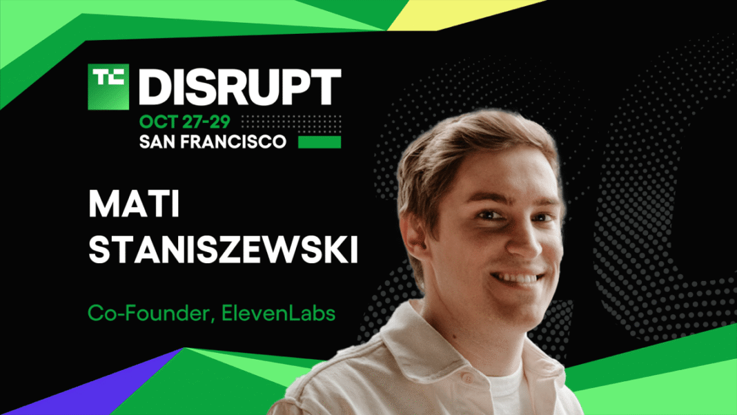 Mati Staniszewski na TechCrunch Disrupt 2025