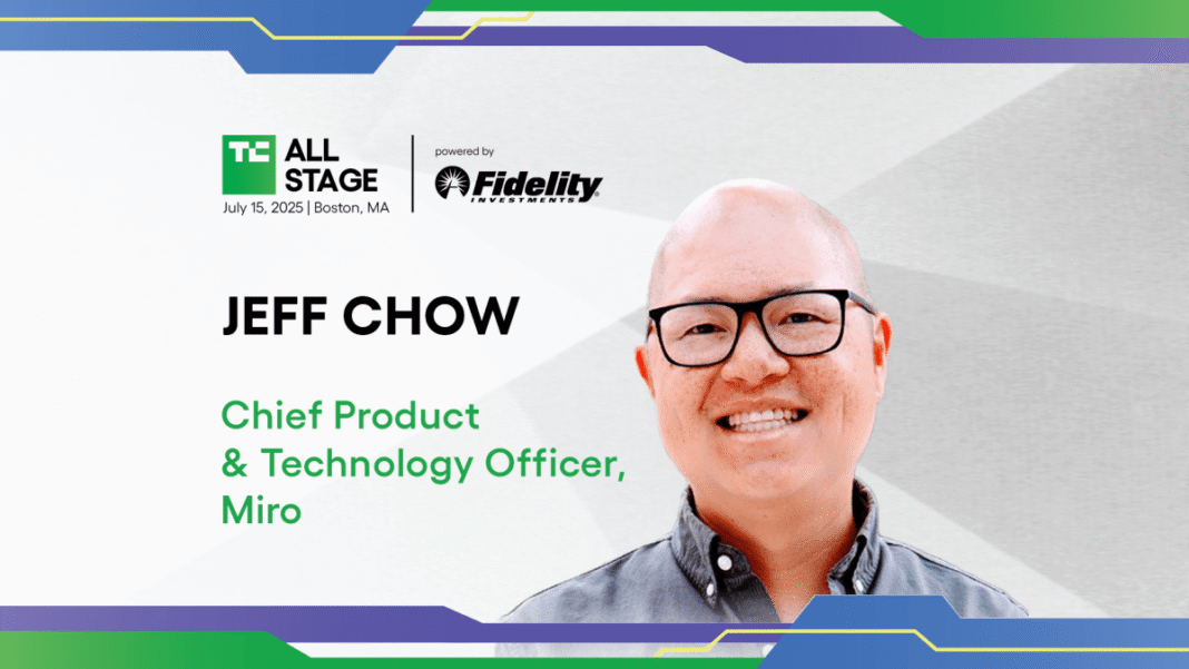 Jeff Chow na TechCrunch All Stage 2025