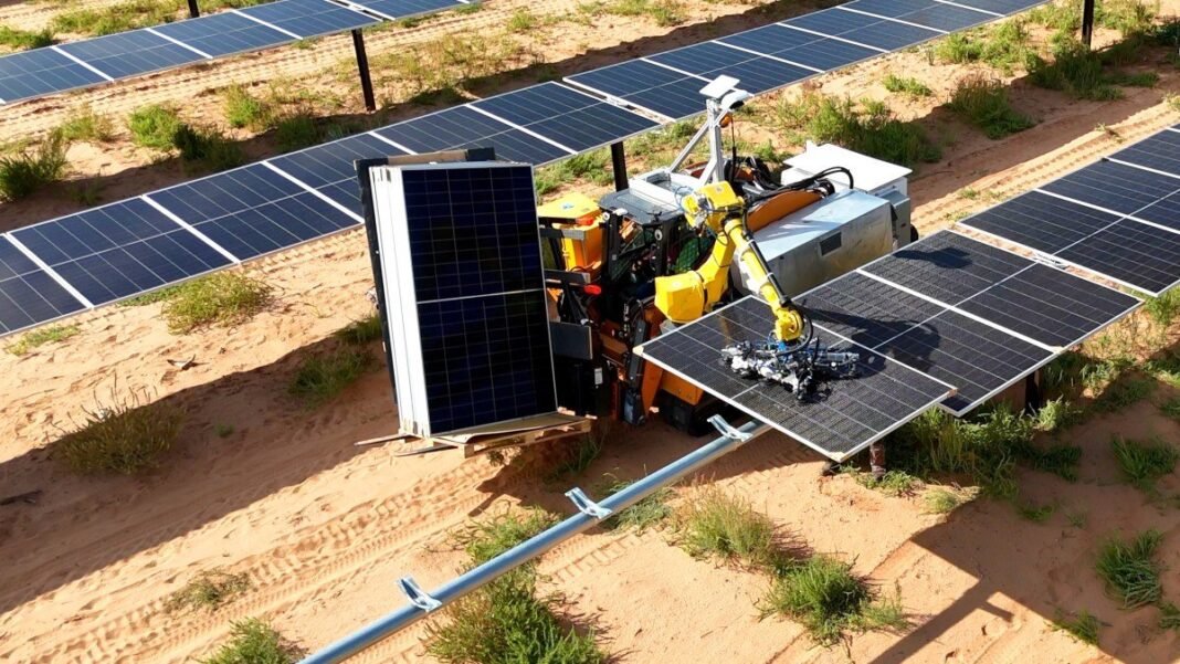 Gritt: Inovativni robot za instalaciju solarnih panela